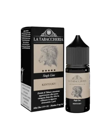 KENTUCKY - 10/30 - EXTRA DRY 4POD - LA TABACCHERIA - 10ml - 0 mg/ml