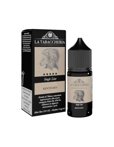KENTUCKY - 10/30 - EXTRA DRY 4POD - LA TABACCHERIA - 10ml - 0 mg/ml