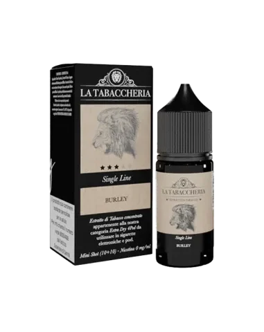 BURLEY - 10/30 - EXTRA DRY 4POD - LA TABACCHERIA - 10ml - 0 mg/ml