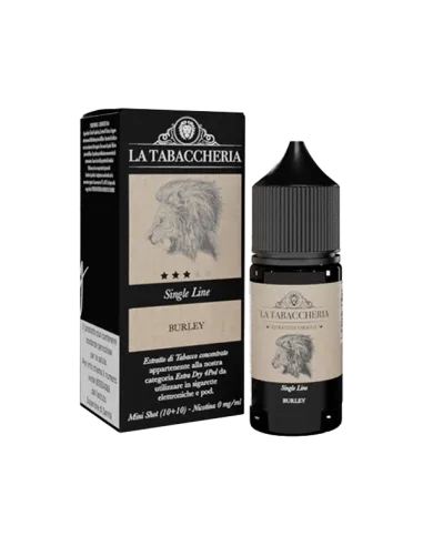 BURLEY - 10/30 - EXTRA DRY 4POD - LA TABACCHERIA - 10ml - 0 mg/ml
