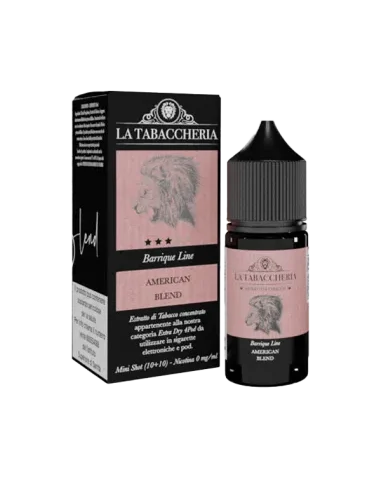 AMERICAN BLEND - 10/30 - EXTRA DRY 4POD - LA TABACCHERIA - 10ml - 0 mg/ml