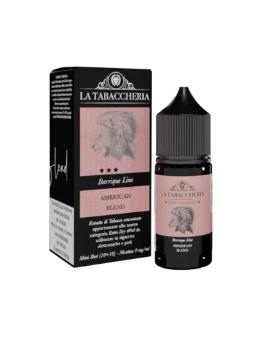 AMERICAN BLEND - 10/30 - EXTRA DRY 4POD - LA TABACCHERIA - 10ml - 0 mg/ml