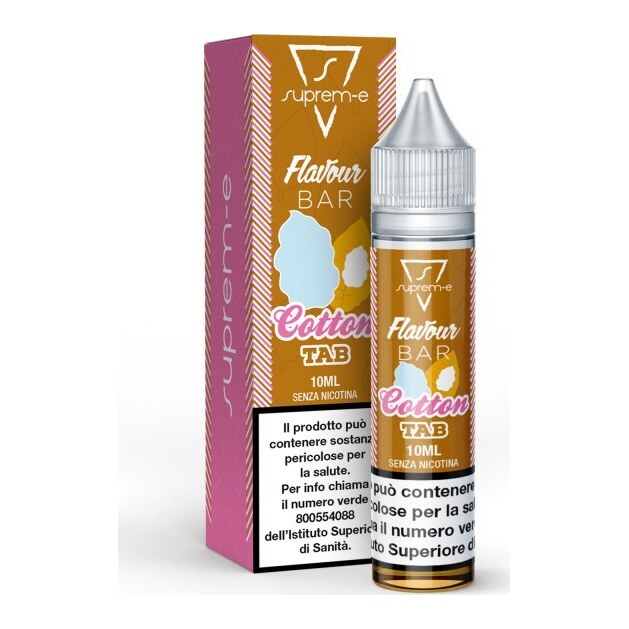 FLAVOURBAR - COTTON TAB - 10/20 - SUPREM-E - 10ml - 0 mg/ml