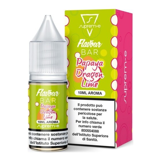 FLAVOURBAR - PAPAYA DRAGON LIME - 10/20 - SUPREM-E - 10ml - 0 mg/ml