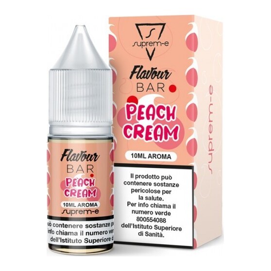 FLAVOURBAR - PEACH CREAM - 10/20 - SUPREM-E - 10ml - 0 mg/ml