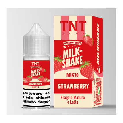 FRAGOLA - 10/30 - MILKSHAKE - TNT - 10ml - 0 mg/ml