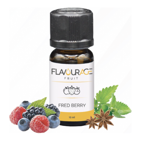 FRED BERRY - AROMA - FLAVOURAGE - 10ml - 0 mg/ml