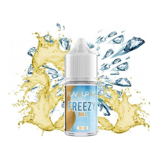 FREEZY  BULL - 10/30 - FLAVOURAGE - 10ml - 0 mg/ml