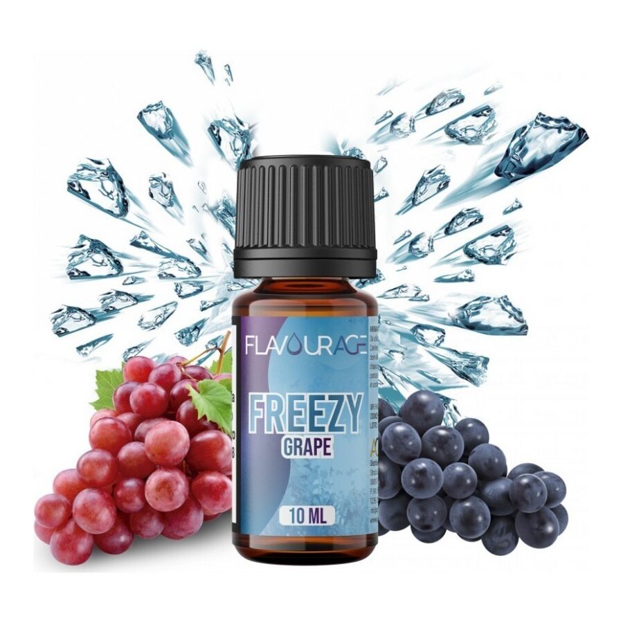 FREEZY GRAPE - AROMA - FLAVOURAGE - 10ml - 0 mg/ml