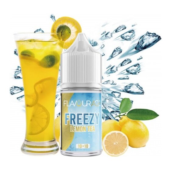 FREEZY LEMON TEA - 10/30 - FLAVOURAGE - 10ml - 0 mg/ml