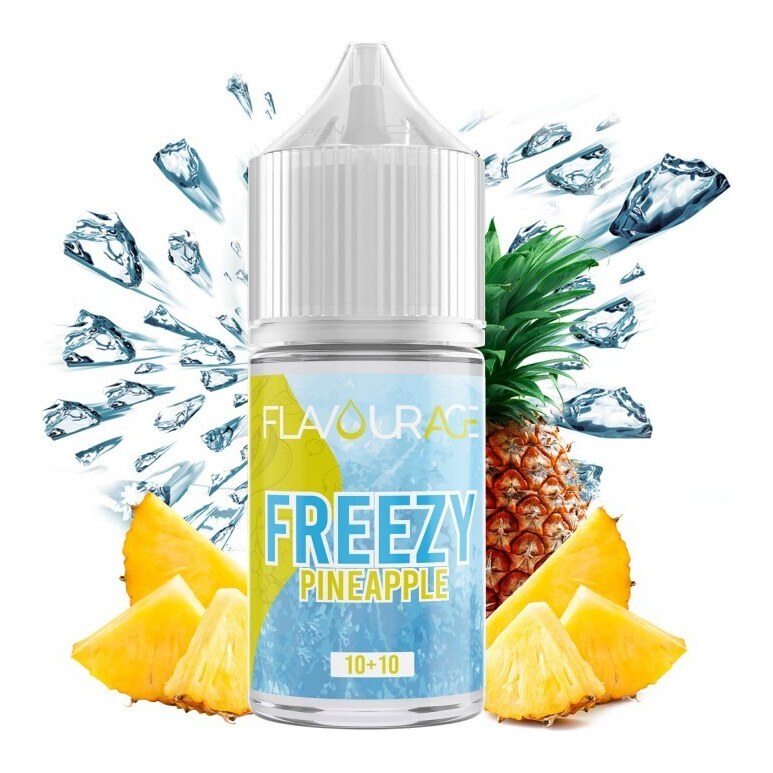 FREEZY PINEAPPLE - 20/60 - FLAVOURAGE - 20ml - 0 mg/ml