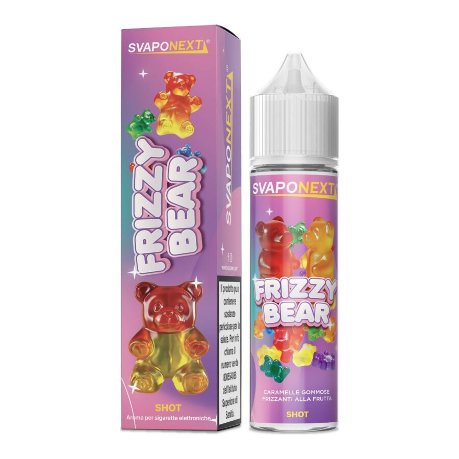 FRIZZY BEAR - 20/60 - PREMIUM - SVAPONEXT - 20ml - 0 mg/ml