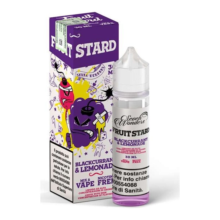 FRUITSTARD - MIX 30/60 - SEVEN WONDERS - 30ml - 0 mg/ml