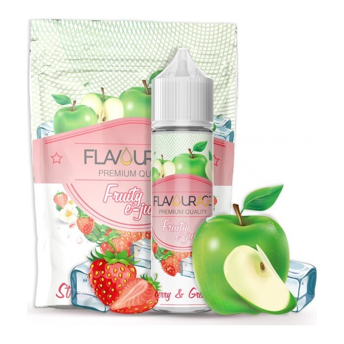 FRUITY STRAWBERRY & GREEN APPLE - 20/60 - FLAVOURAGE - 20ml - 0 mg/ml
