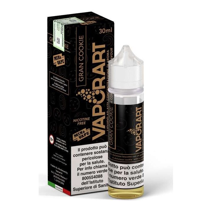 GRAN COOKIE - MIX 30/60 - VAPORART - 30ml - 0 mg/ml