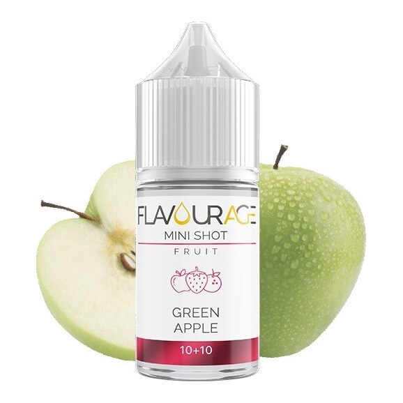 GREEN APPLE - 10/30 - FLAVOURAGE - 10ml - 0 mg/ml