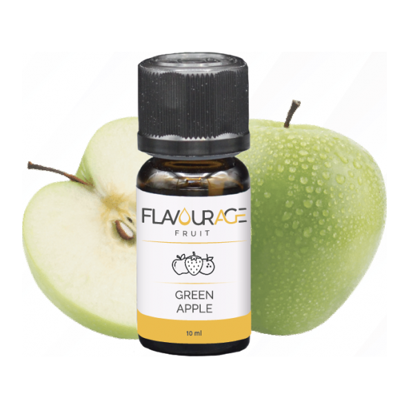 GREEN APPLE - AROMA - FLAVOURAGE - 10ml - 0 mg/ml