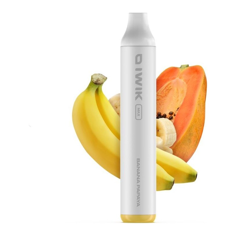IWIK MAX BANANA PAPAYA - 0 mg/ml - 6,5ml