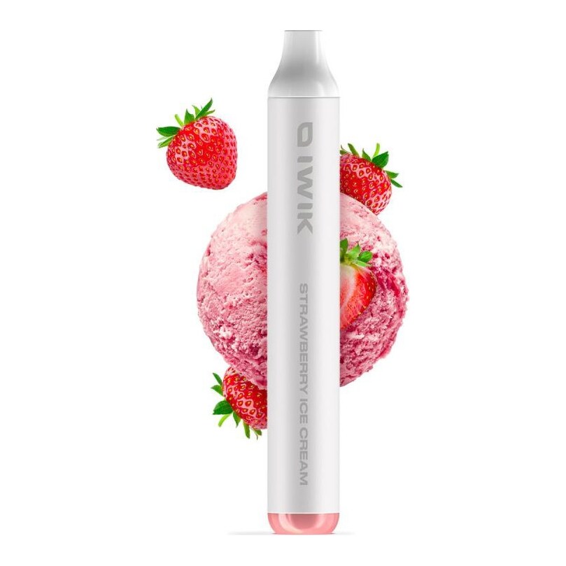 IWIK STRAWBERRY ICE CREAM - 0 mg/ml - 2ml