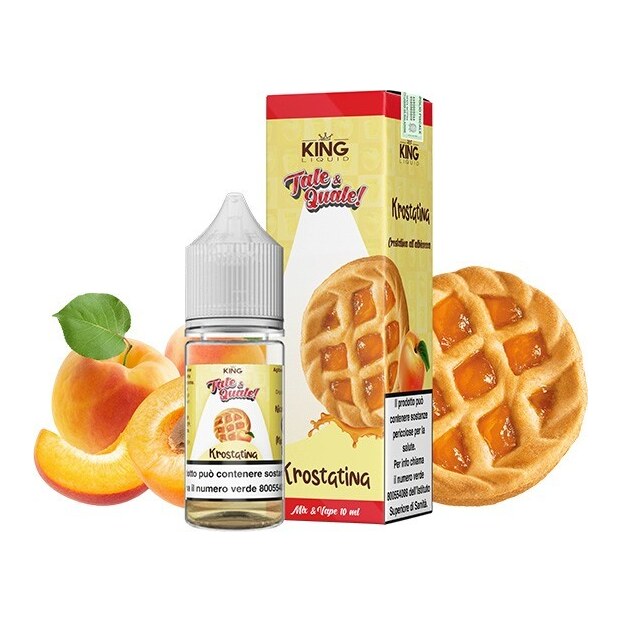 KROSTATINA - 10/30 - TALE & QUALE - KING LIQUID - 10ml - 0 mg/ml