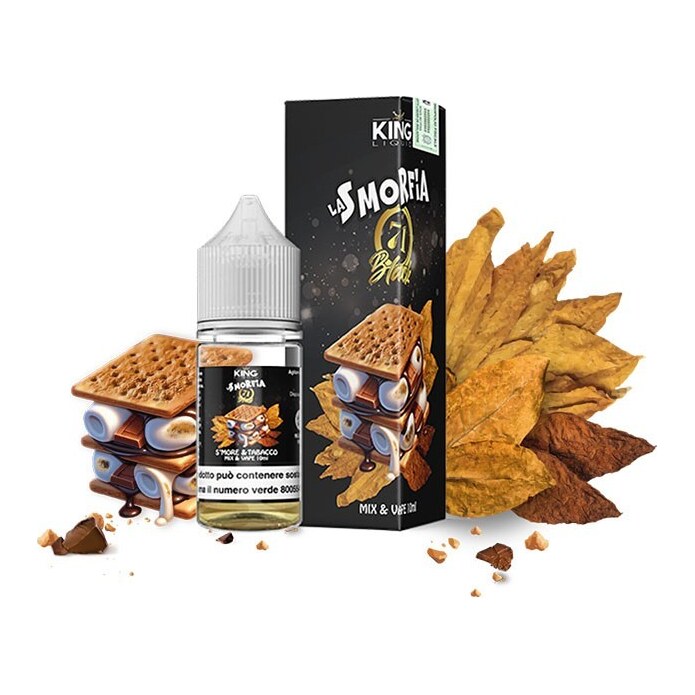 LA SMORFIA 71 BLACK - 10/30 - KING LIQUID - 10ml - 0 mg/ml