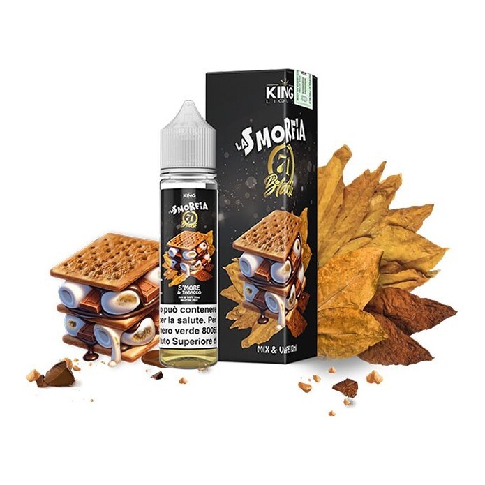 LA SMORFIA 71 BLACK - 20/60 - KING LIQUID - 20ml - 0 mg/ml
