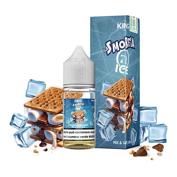LA SMORFIA 71 ICE - 10/30 - KING LIQUID - 10ml - 0 mg/ml