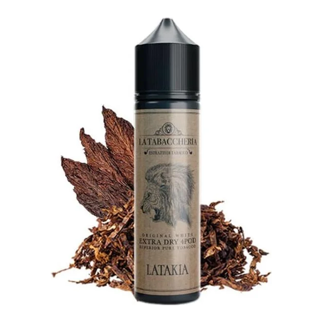 LATAKIA - 20/60 - EXTRA DRY 4POD - LA TABACCHERIA - 20ml - 0 mg/ml