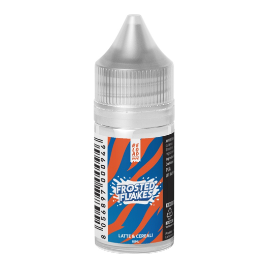 LATTE E CEREALI  - 10/30 - FROSTED FLAKES - RELOADVAPE - 10ml - 0 mg/ml