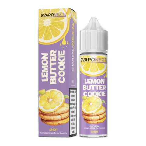 LEMON BUTTER COOKIE - 20/60 - PREMIUM - SVAPONEXT - 20ml - 0 mg/ml