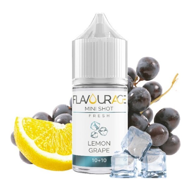 LEMON GRAPE - 10/30 - FLAVOURAGE - 10ml - 0 mg/ml