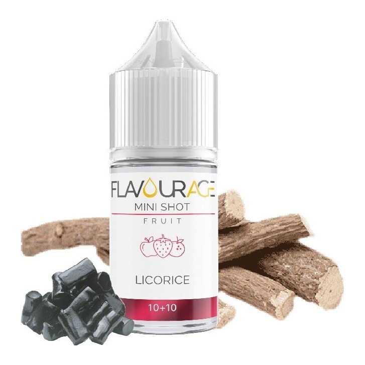 LICORICE - 10/30 - FLAVOURAGE - 10ml - 0 mg/ml