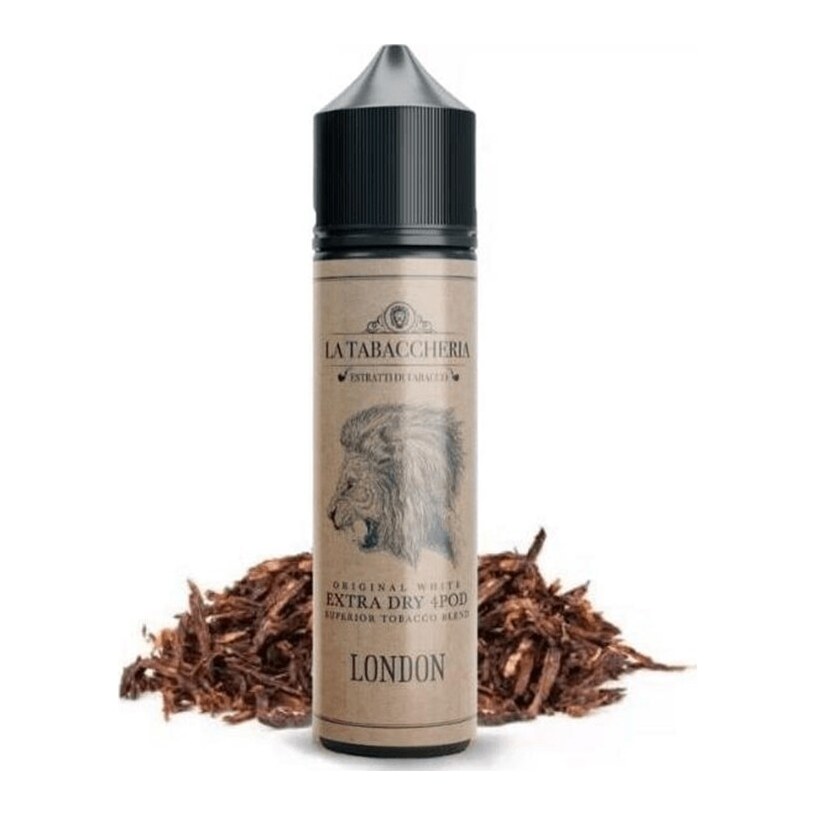 LONDON - 10/30 - EXTRA DRY 4POD - LA TABACCHERIA - 10ml - 0 mg/ml