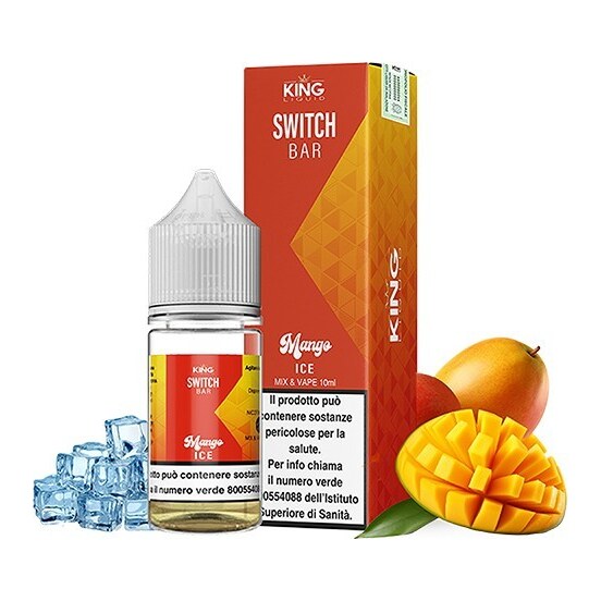 MANGO ICE - 10/30 - SWITCH BAR - KING LIQUID - 10ml - 0 mg/ml