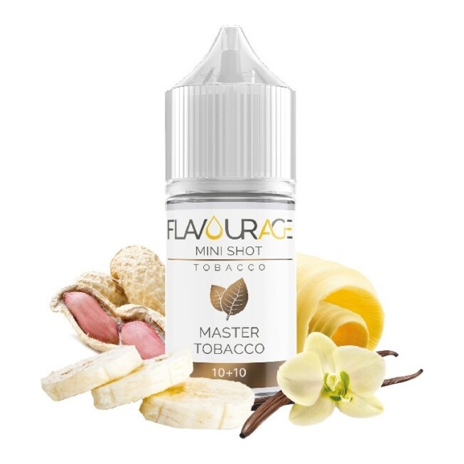 MASTER TOBACCO - 10/30 - FLAVOURAGE - 10ml - 0 mg/ml