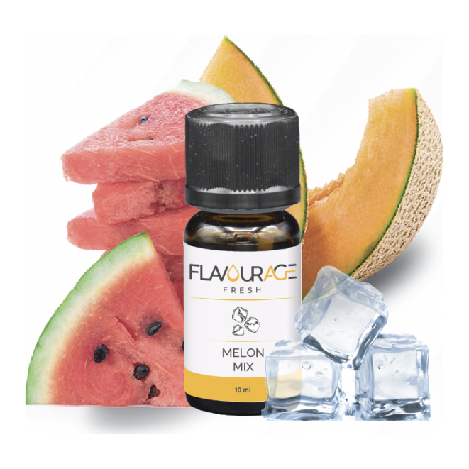 MELON MIX - AROMA - FLAVOURAGE - 10ml - 0 mg/ml
