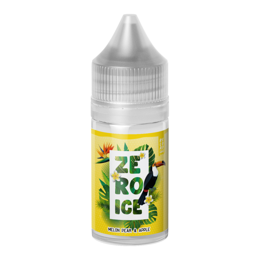 MELON PEAR APPLE - ZERO ICE - 10/30 - RELOADVAPE - 10ml - 0 mg/ml