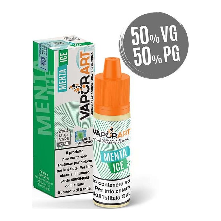MENTA ICE - 10/20 - VAPORART - 10ml - 0 mg/ml