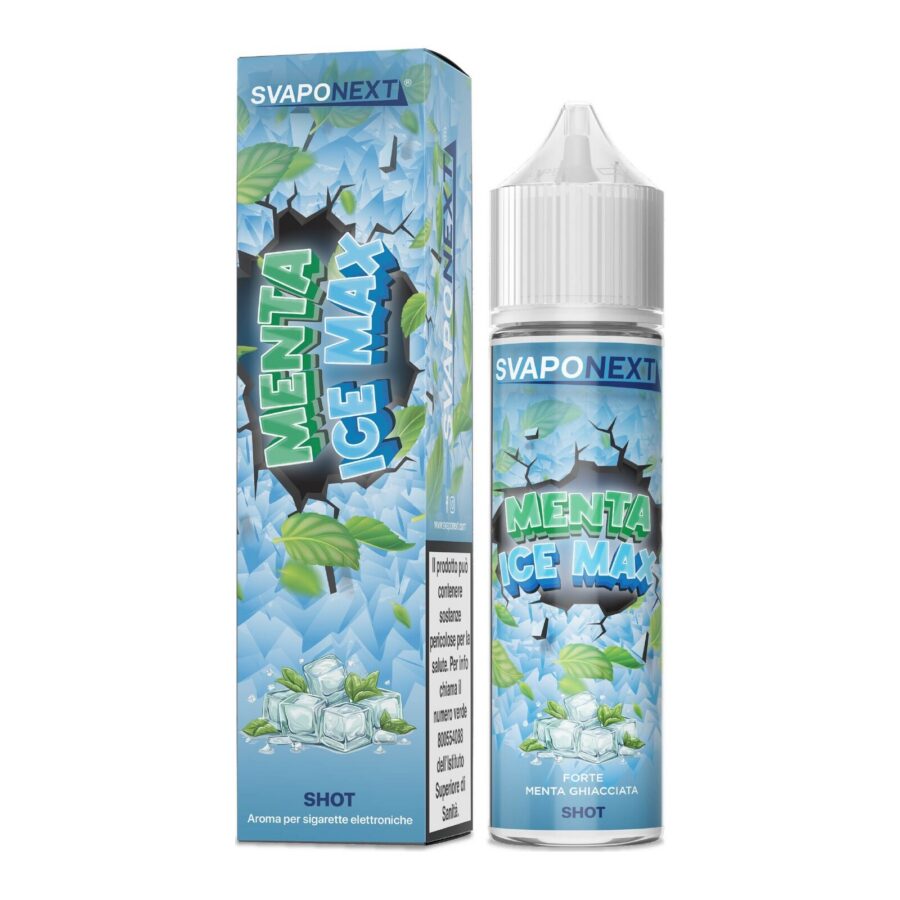MENTA ICE MAX -  20/60 - PREMIUM - SVAPONEXT - 20ml - 0 mg/ml