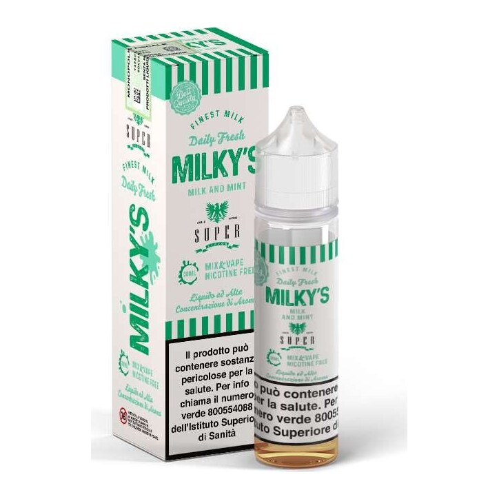 MILKYS MILK MINT - MIX 30/60 - SUPER FLAVOR - 30ml - 0 mg/ml