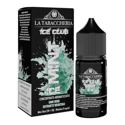 MINT ICE - 10/30 - ICE CLUB - LA TABACCHERIA - 10ml - 0 mg/ml