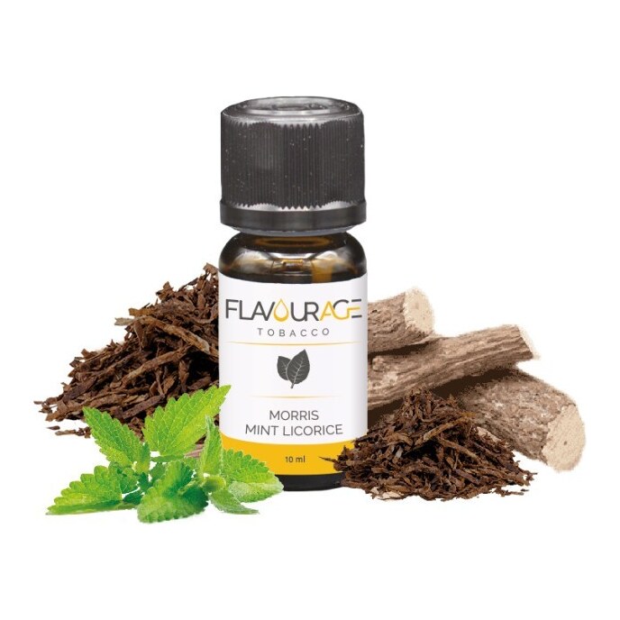 MORRIS MINT LICORICE - AROMA - FLAVOURAGE - 10ml - 0 mg/ml