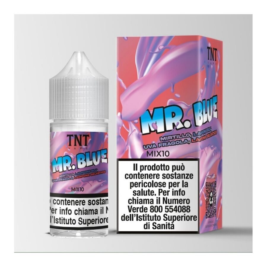 MR. BLUE - 10/30 - FRUITY - TNT - 10ml - 0 mg/ml
