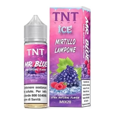 MR. BLUE ICE - 20/60 - FRUITY ICE - TNT - 20ml - 0 mg/ml