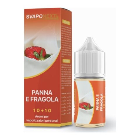 PANNA E FRAGOLA - 10/30 - SVAPONEXT - 10ml - 0 mg/ml