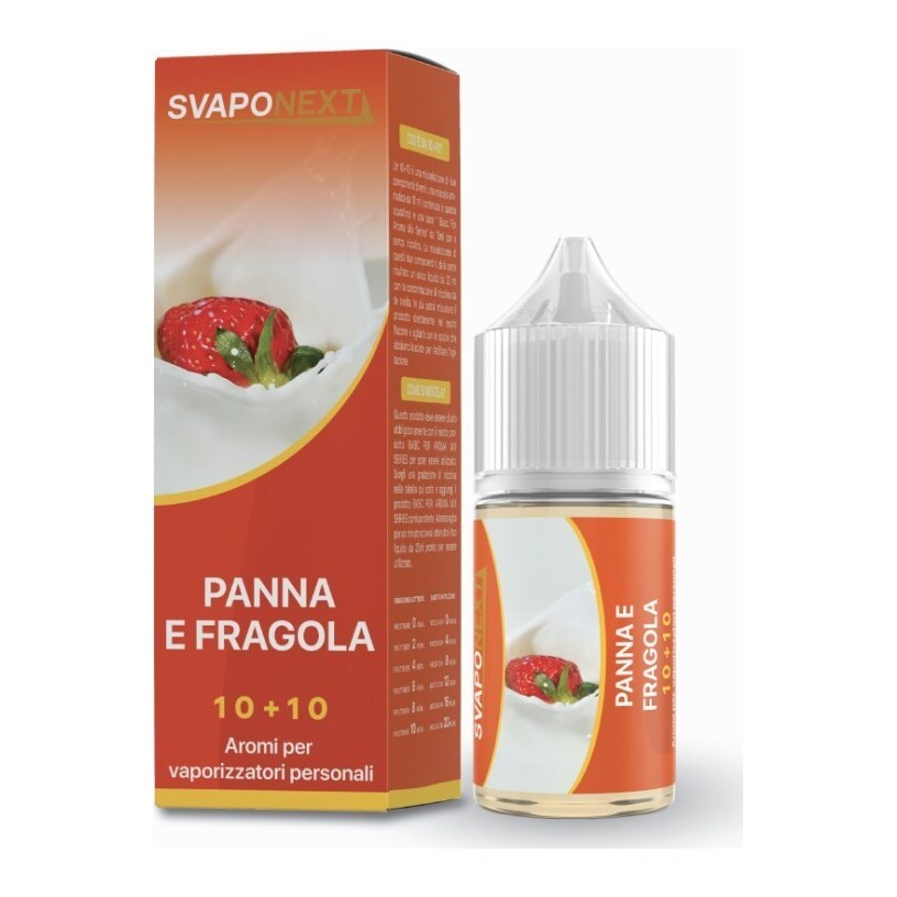 PANNA E FRAGOLA - 10/30 - SVAPONEXT - 10ml - 0 mg/ml