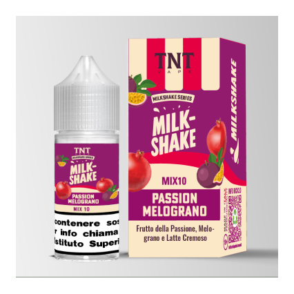 PASSION MELOGRANO - 10/30 - MILKSHAKE - TNT - 10ml - 0 mg/ml