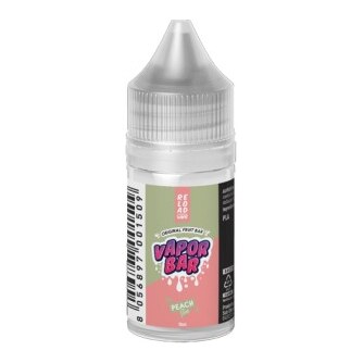 PEACH ICE  - 10/30 - VAPORBAR - RELOADVAPE - 10ml - 0 mg/ml