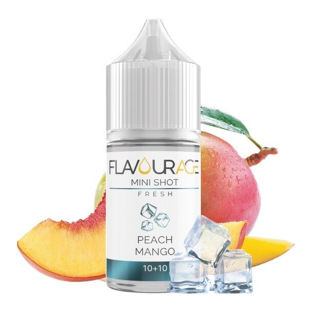 PEACH MANGO - 10/30 - FLAVOURAGE - 10ml - 0 mg/ml