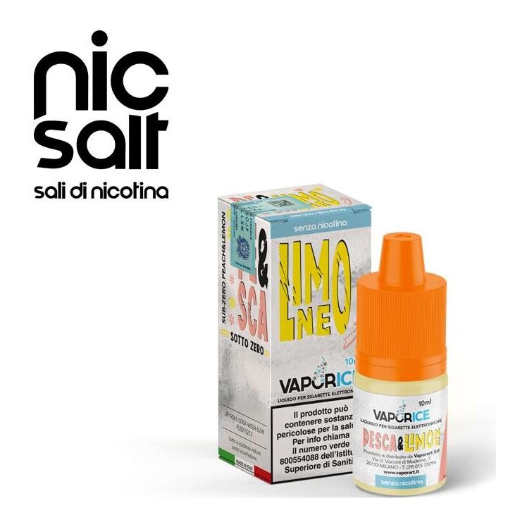 PESCA E LIMONE - NICSALT TPD - VAPORART - 0 mg/ml